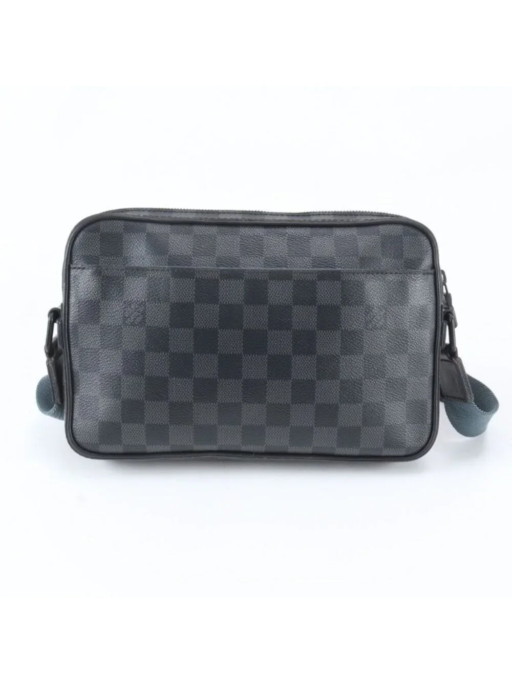Louis Vuitton Damier Graphite Alpha Messenger Shoulder Bag Crossbody Leather